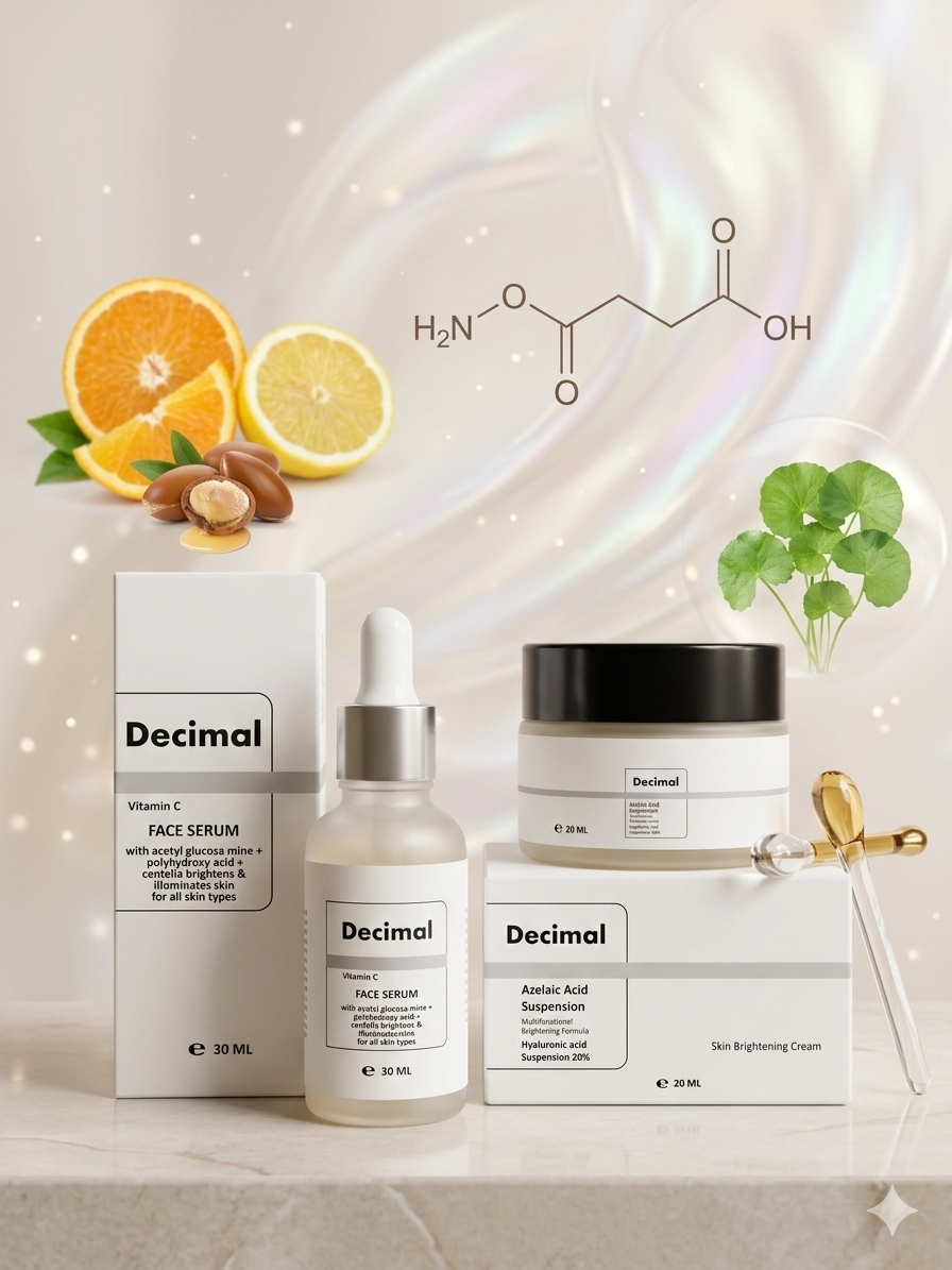 Decimal Ultra Whitening Combo Pack Vitamin C plus Advance Whitening Cream