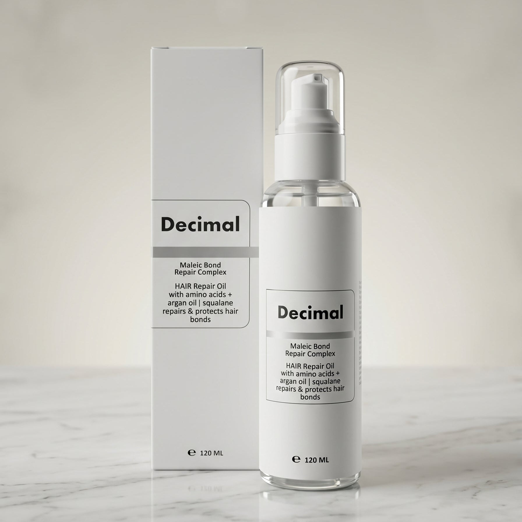 Decimal Maleic Bond Repair Hair Oil